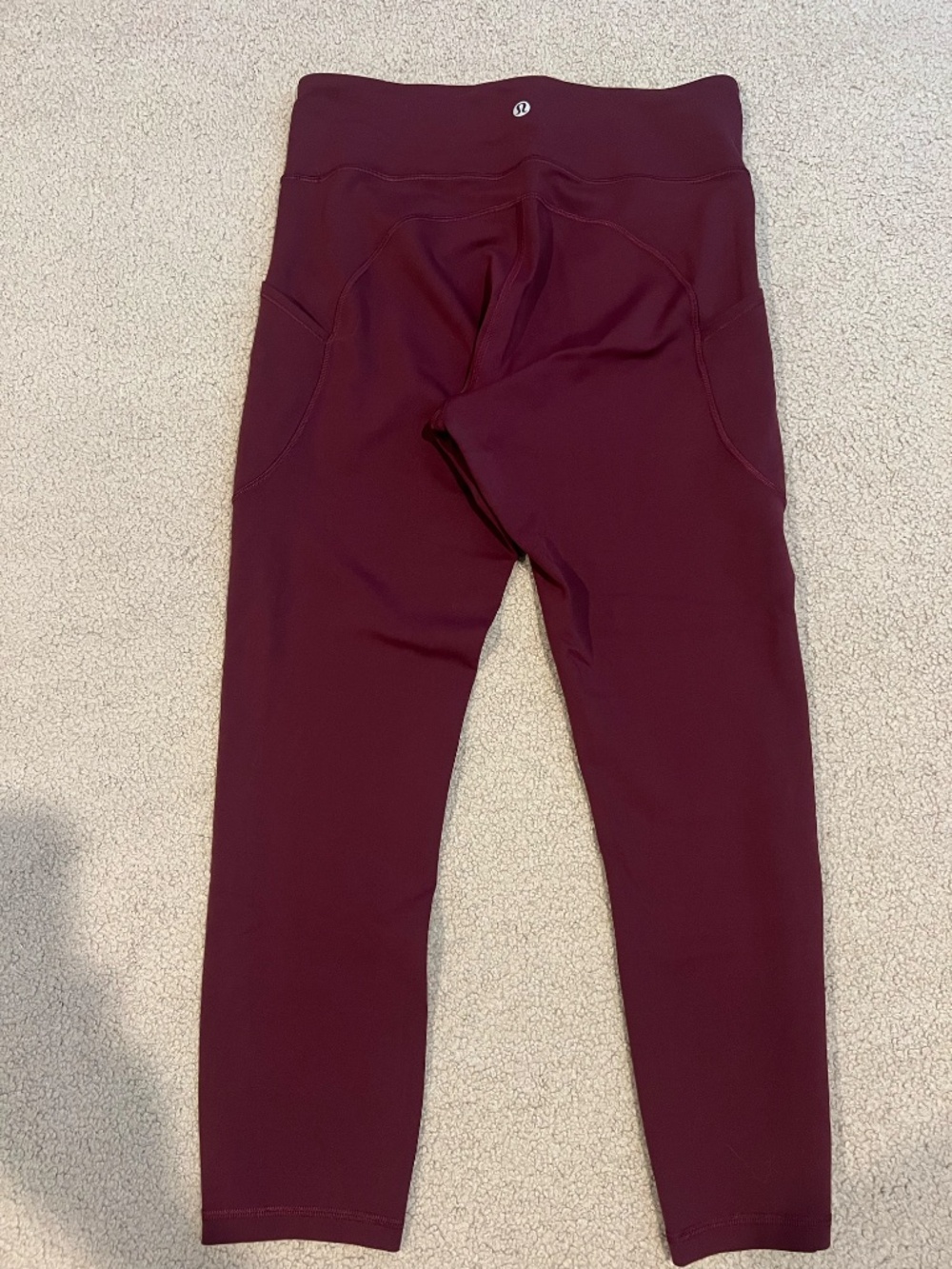 Lululemon Invigorate High-Rise Crop 23" Cassis Size 8 - Picture 6 of 14